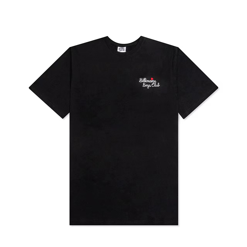 Billionaire Boy Club 刺绣LOGO黑色短袖