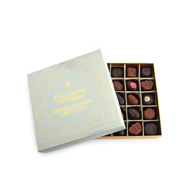 CHARBONNEL ET WALKER 牛奶黑朱古力礼盒-粉蓝 325G
