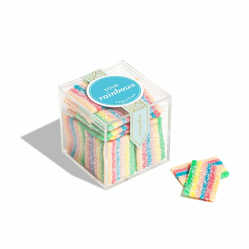 SUGARFINA 彩虹酸软糖条小方盒