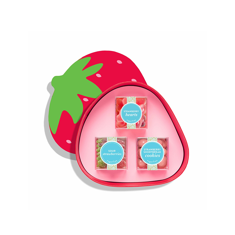 SUGARFINA 草苺造型3盒装糖果礼盒