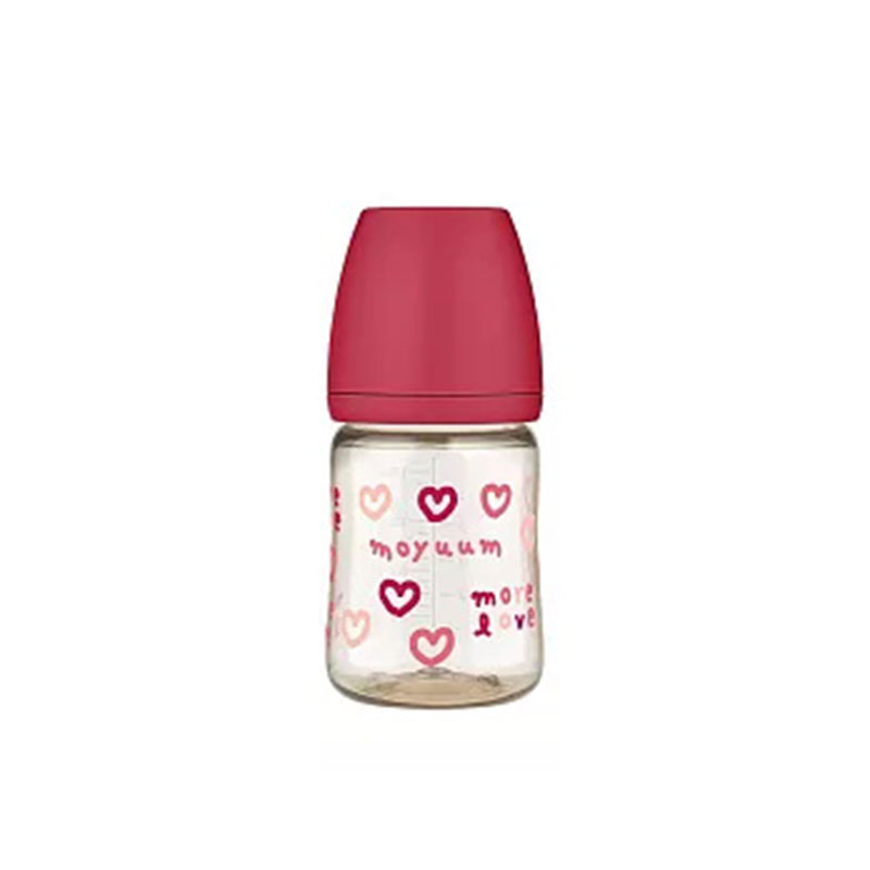 Moyuum宽口奶瓶170ml/6oz(红色)