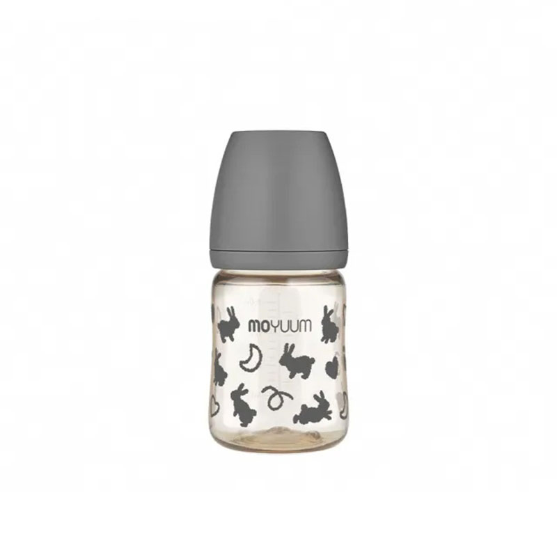Moyuum宽口奶瓶170ml/6oz(黑色)