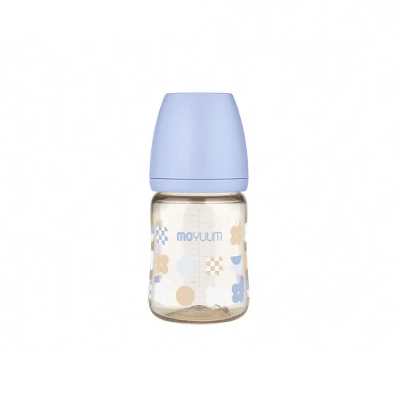 Moyuum宽口奶瓶170ml/6oz(蓝色)