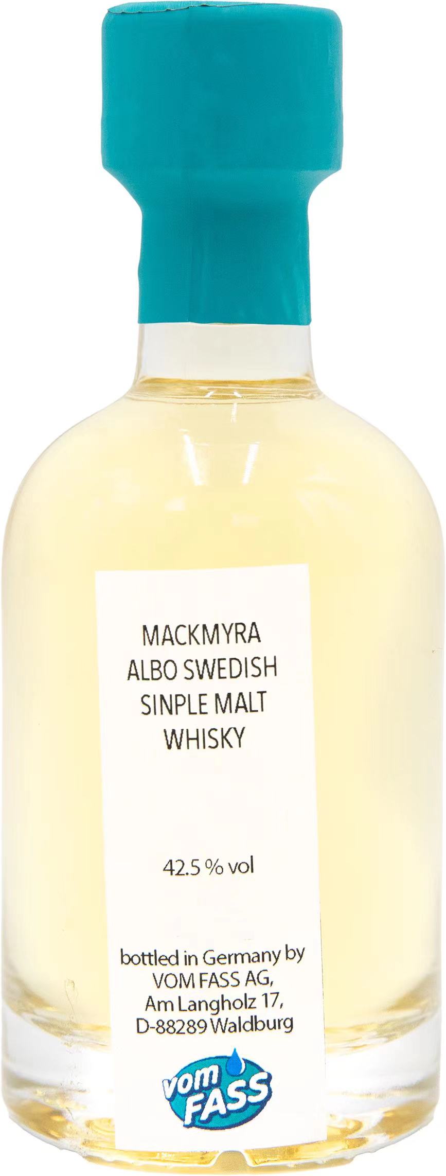 VOMFASS "Valbo"瑞典单一麦芽威士忌42.5% 500ML