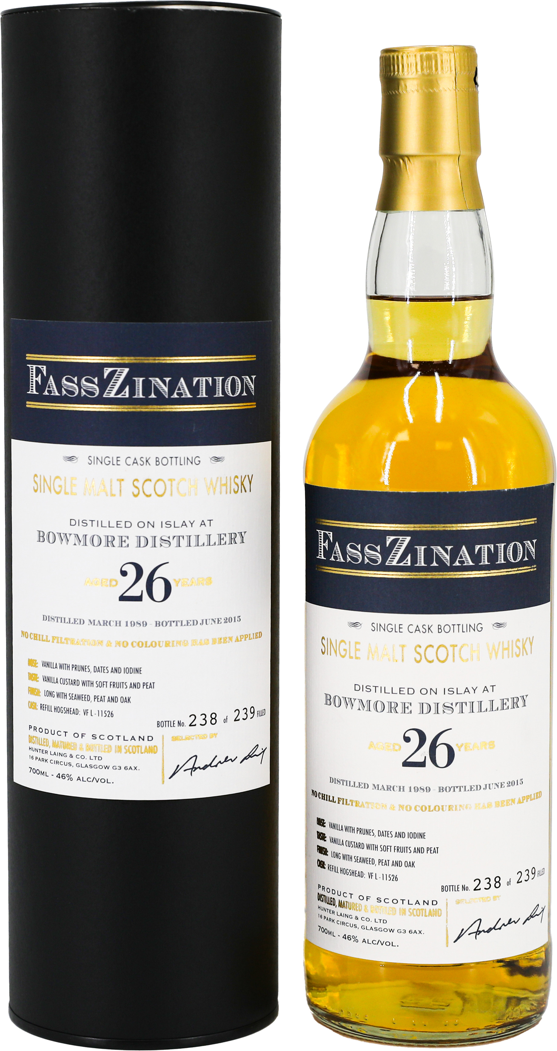 VOMFASS 艾莱岛奥尔特单一威士忌26年 46 % 700ML